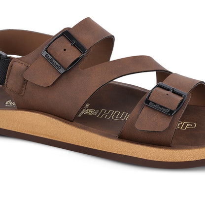 Men's Daily Wear Sandals - WGP58014 Brown