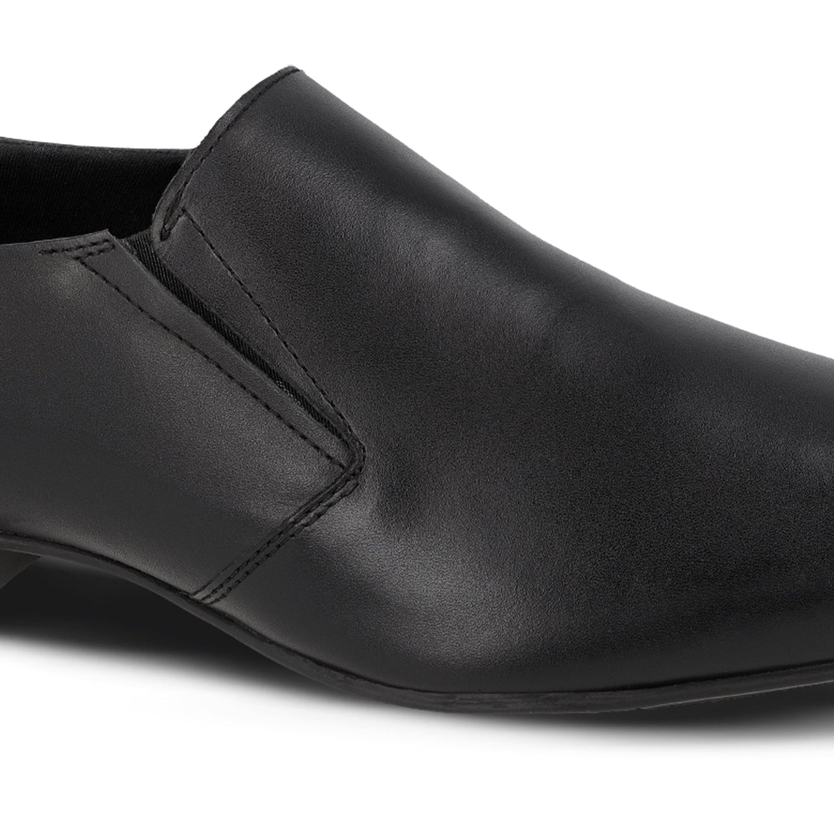 Men's Leather formals Shoes - WF6052 Black