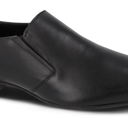 Men's Leather formals Shoes - WF6052 Black