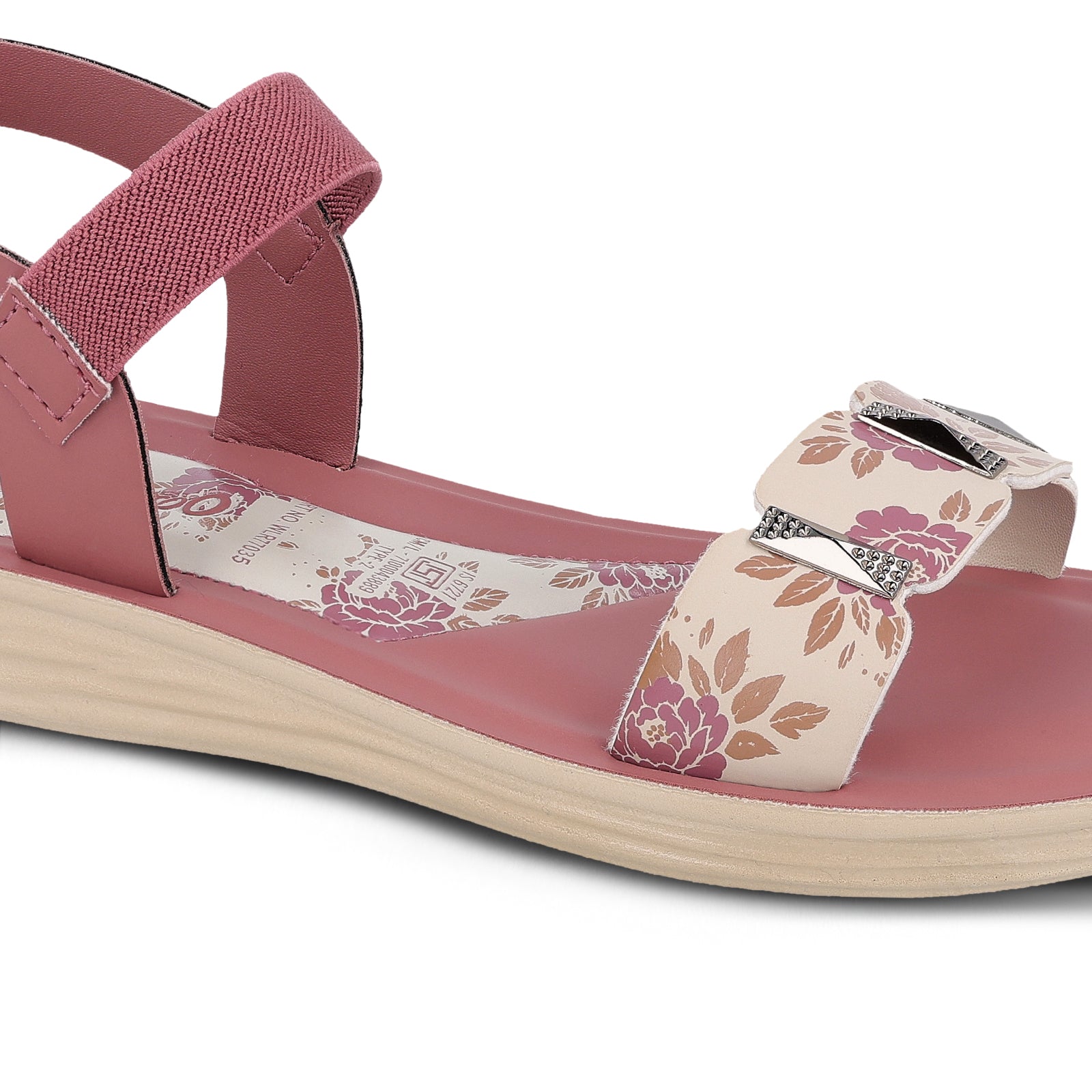 Women's Daily Wear Sandals - WLR77035 Dusty Rose