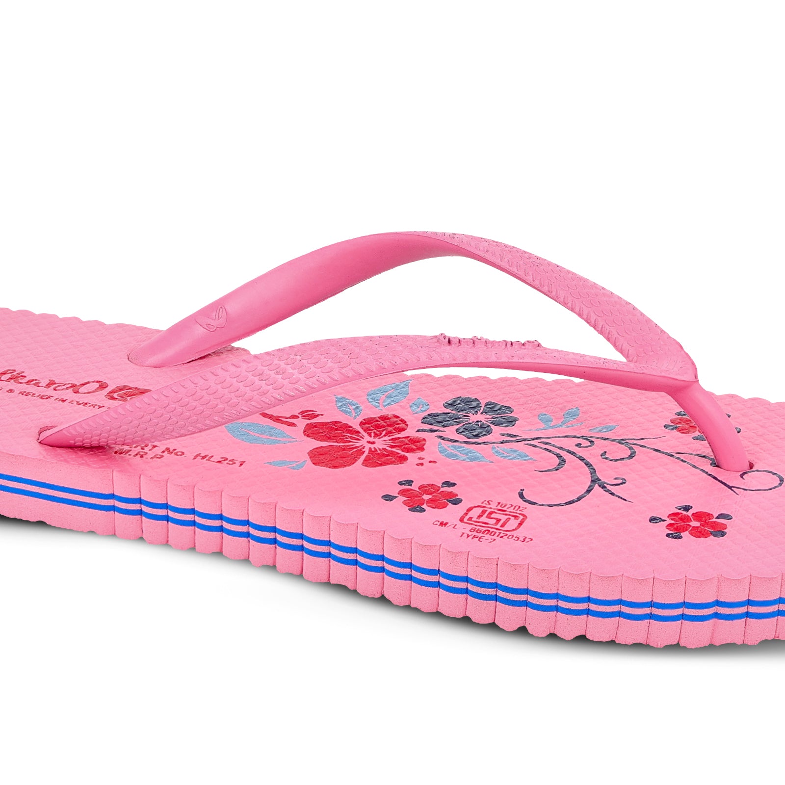 Women's Care Plus Slippers  - HL251 Pink
