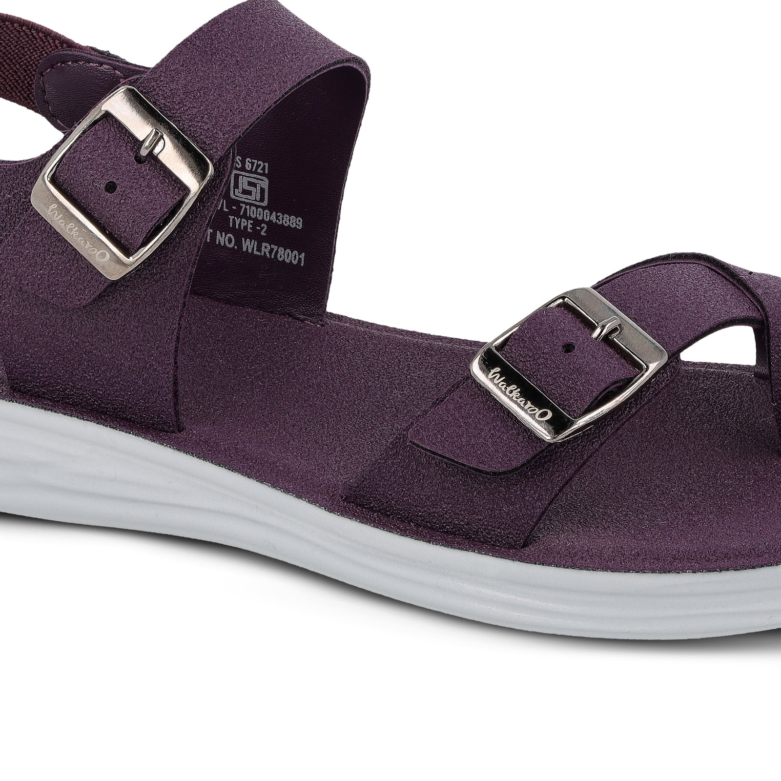 Women's Daily Wear Sandals  - WLR78001 Purple