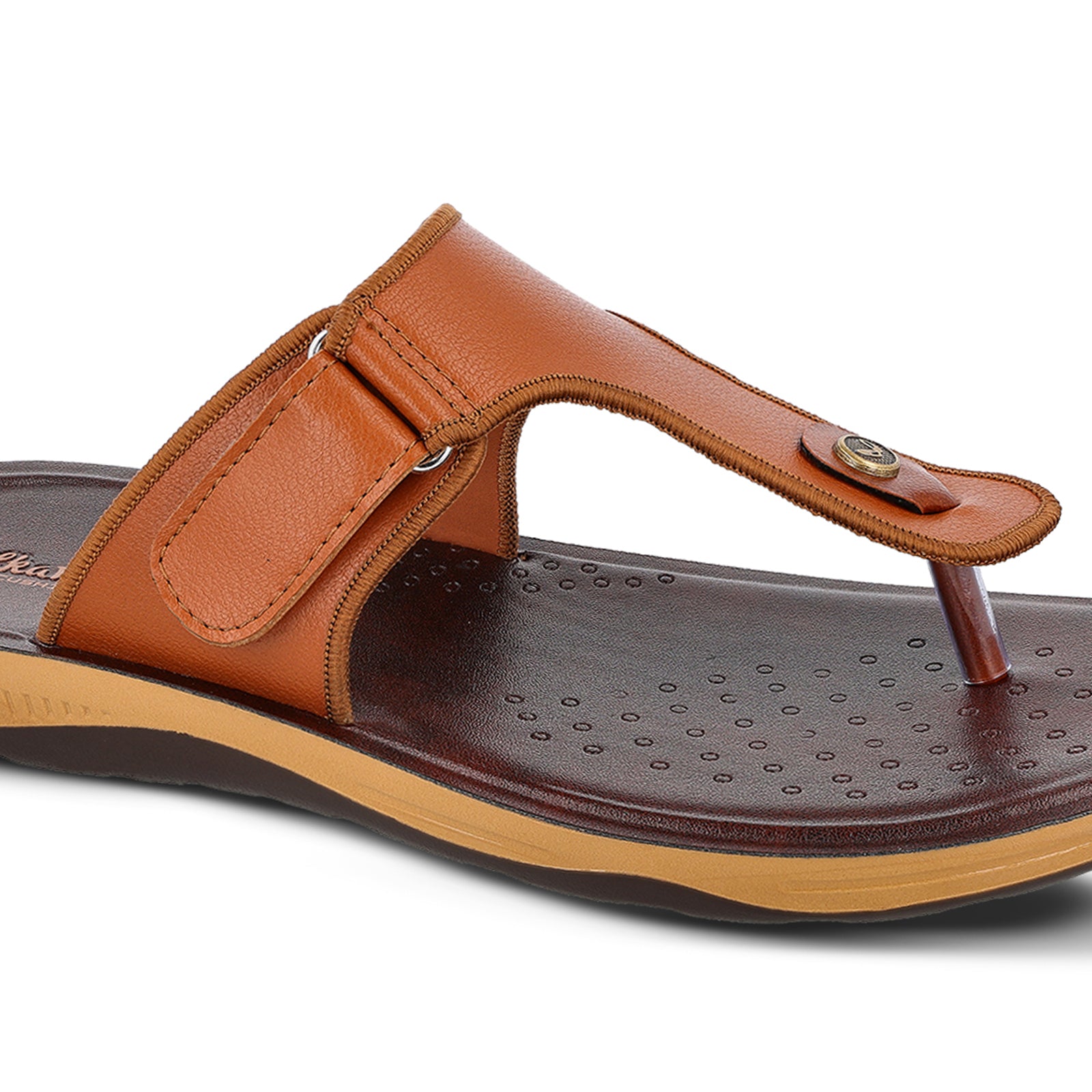 Men's Daily Wear Sandals- WE1342 Brown