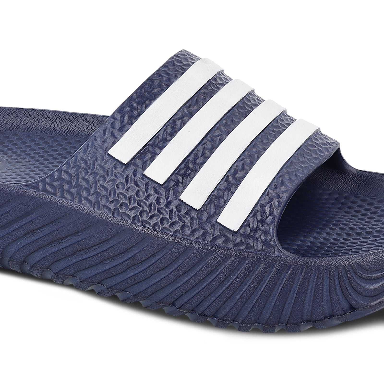 Walkaroo Men's Sliders  - WC8762 Dark Blue