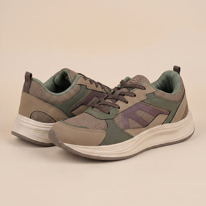 Men's Sports Shoe -ONG97009 Greige