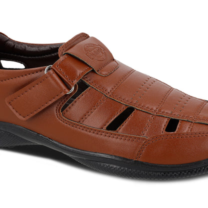 Men's  Roman Sandals - WF6270 Dark Tan