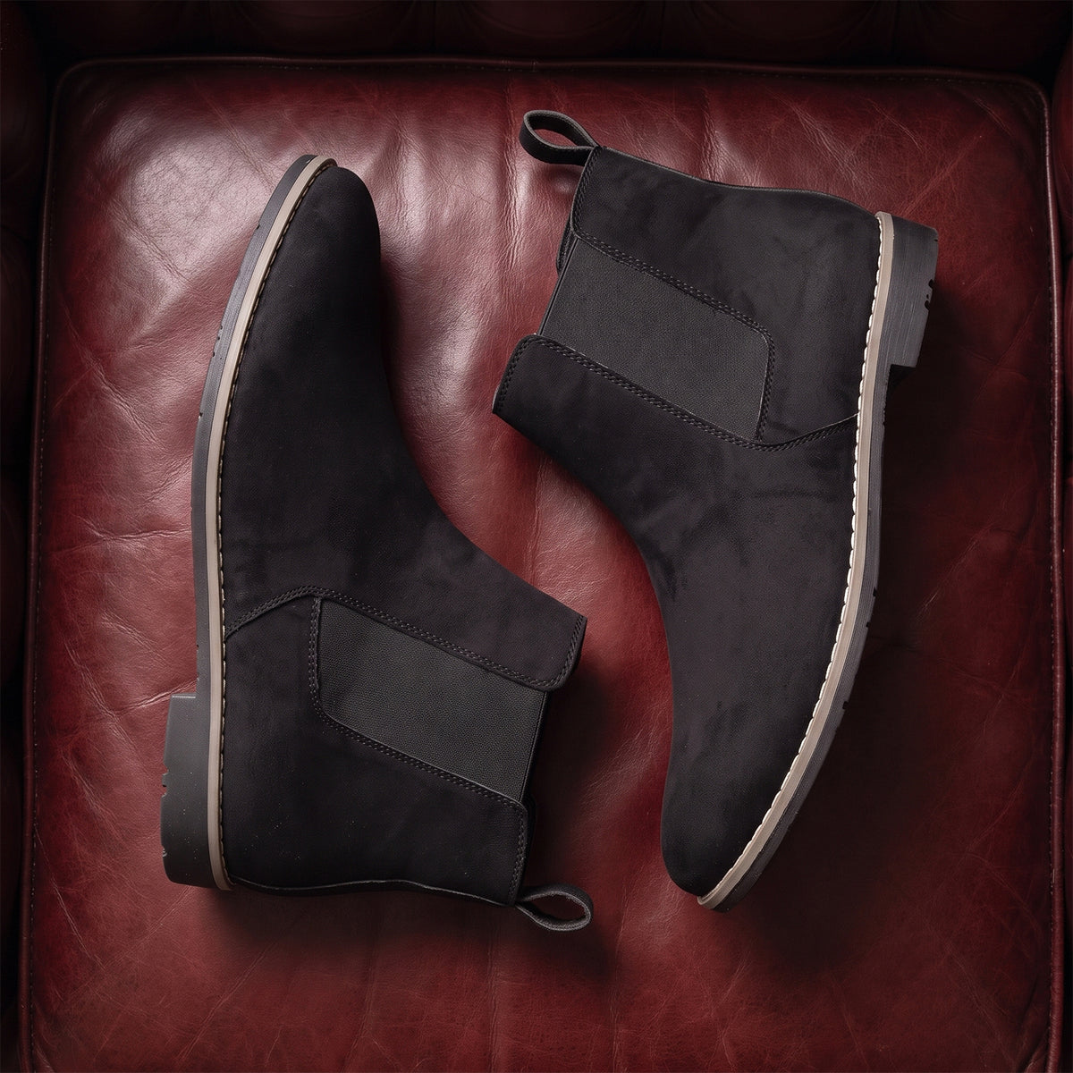 Men's Chelsea Boots - WGP26706 Black