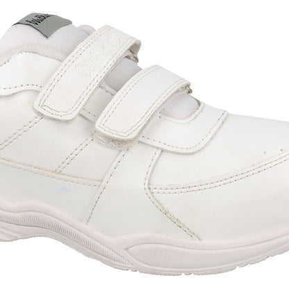 Kids School Shoes - 570 White