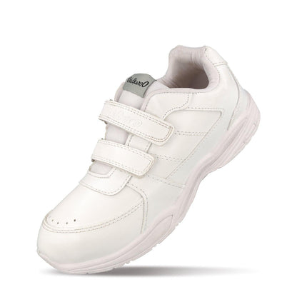 Kids School Shoes - 570 White