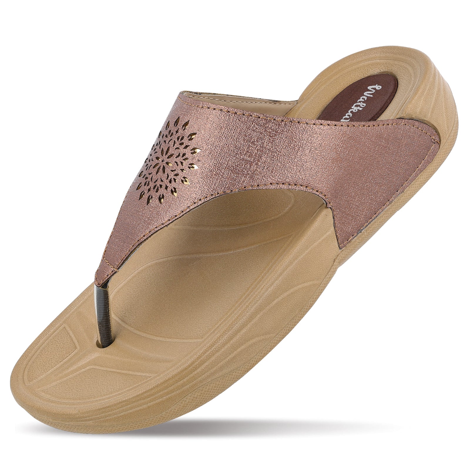 Women's Flip-Flop - WC4991 Brown Tan