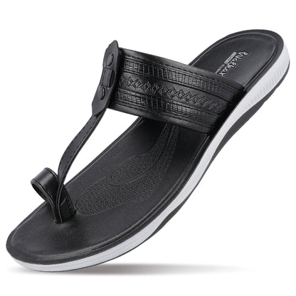 Men's Kolhapuri Chappal - WE1343 Black