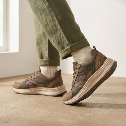 Men's Sports Shoe -ONG97009 Greige
