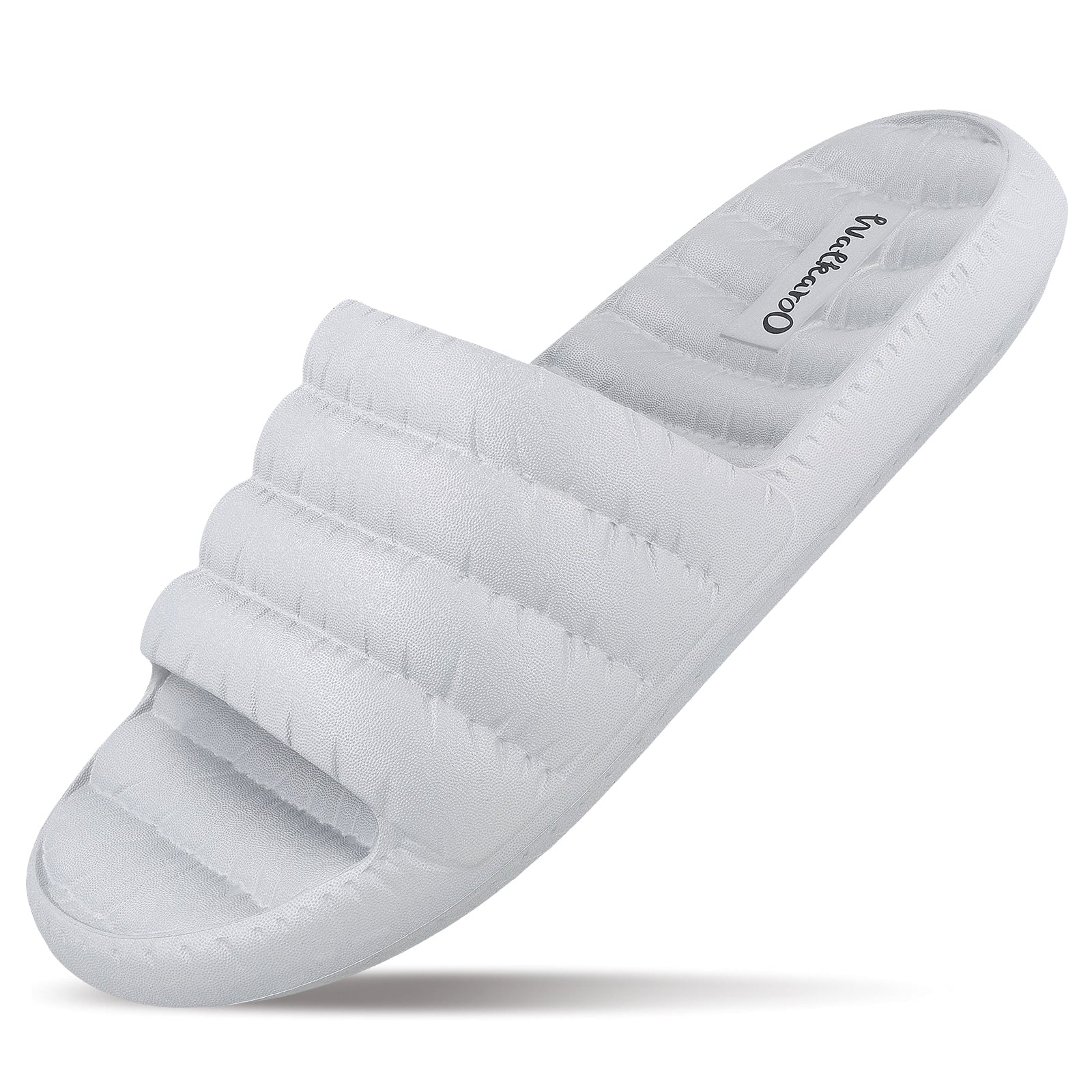 Men's Flip Flop Sliders  - WC8770 Light Grey