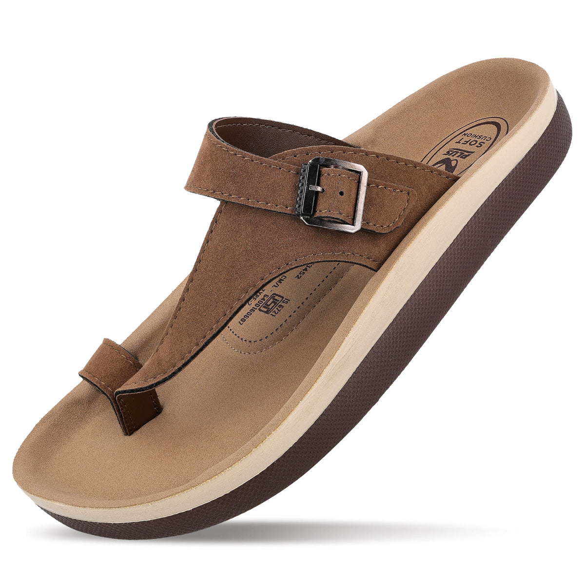 Men's Daily Wear Sandals - WGP53452 Brown