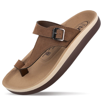 Men's Daily Wear Sandals - WGP53452 Brown