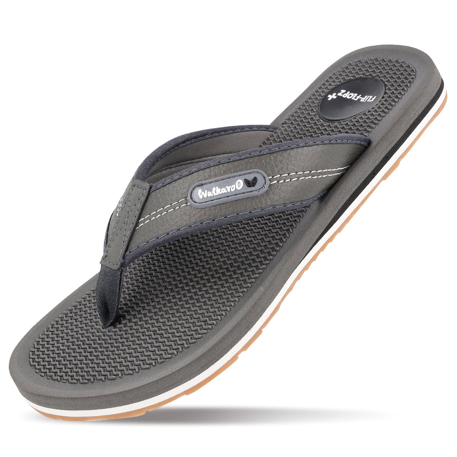 Men's Flip Flop Slippers - WE6610 Grey