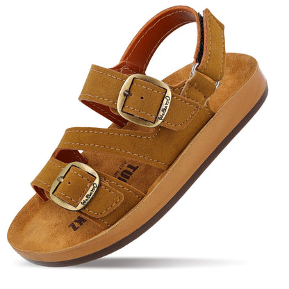 Kid's Daily Wear Sandal  - WKP80002 Camel