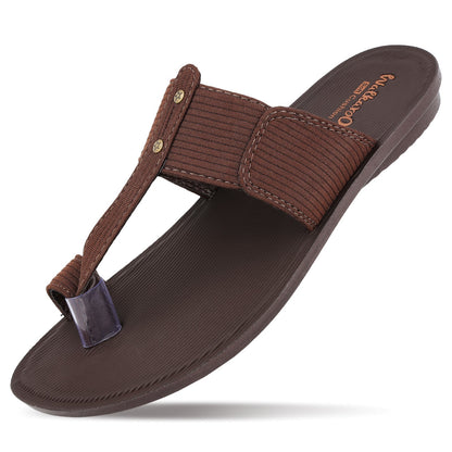 Men's  Traditional Chappal  - WGR53158 Brown