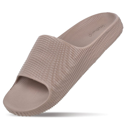 Men's Flip Flop Sliders  - WC8828 Dark Greige