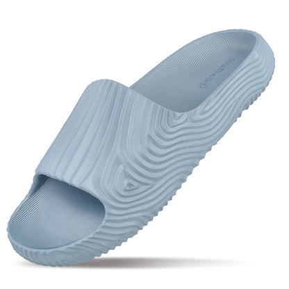 Men's Flip Flop Sliders  - WC8769 Aqua Blue
