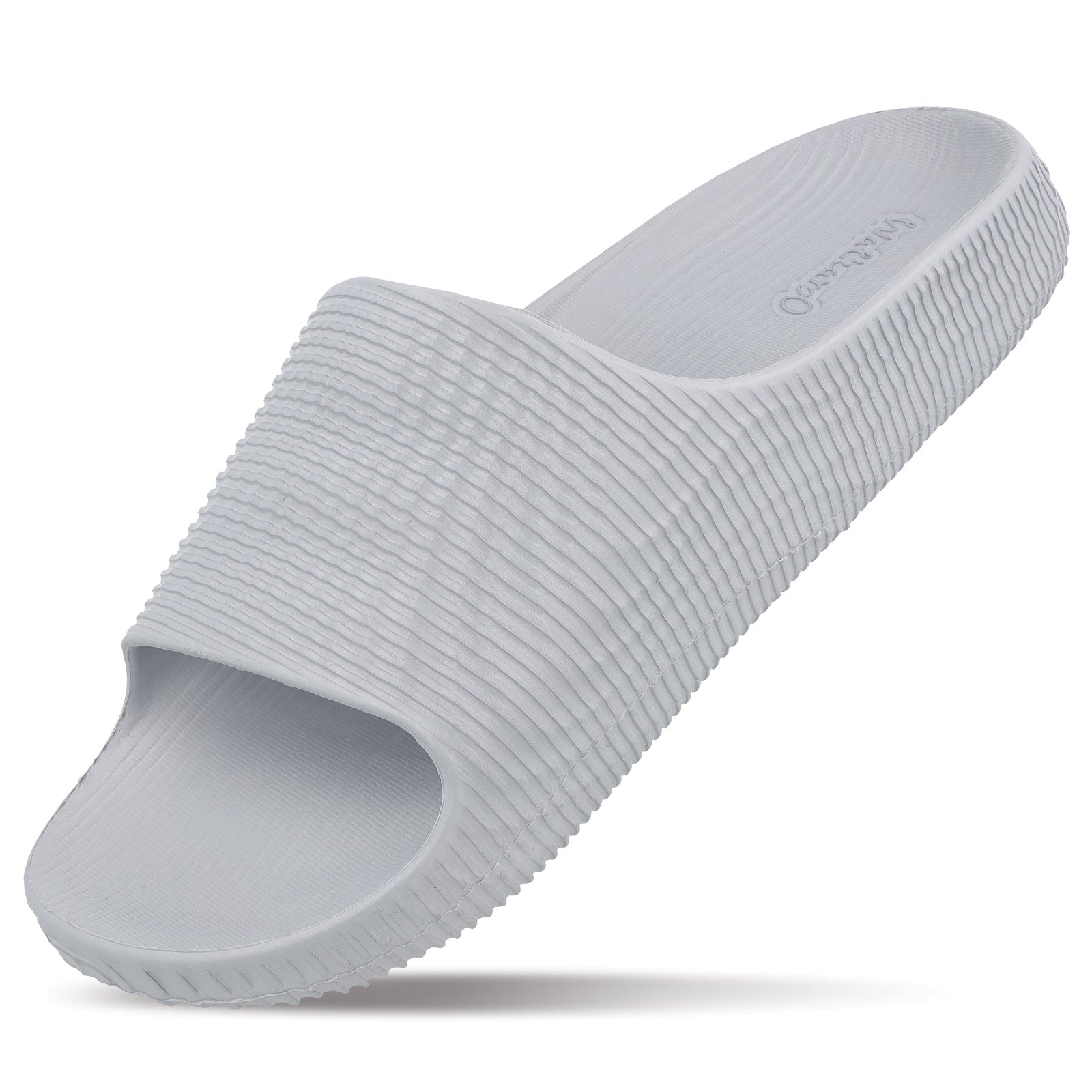 Men's Flip Flop Sliders  - WC8828 Light Grey