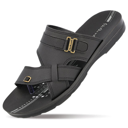 Men's Daily Wear Sandals - WGR53203 Black