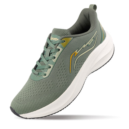 Men's Lace-up Sports Shoe - SGE21009 Olive