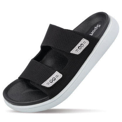 Men's Daily Wear Comfort Sandals - SGE28006 Black