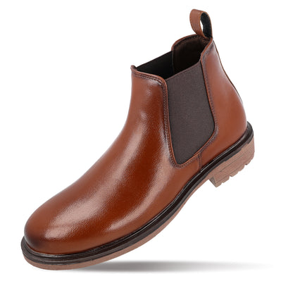 Men's Chelsea Boots - WGE26701 Brown
