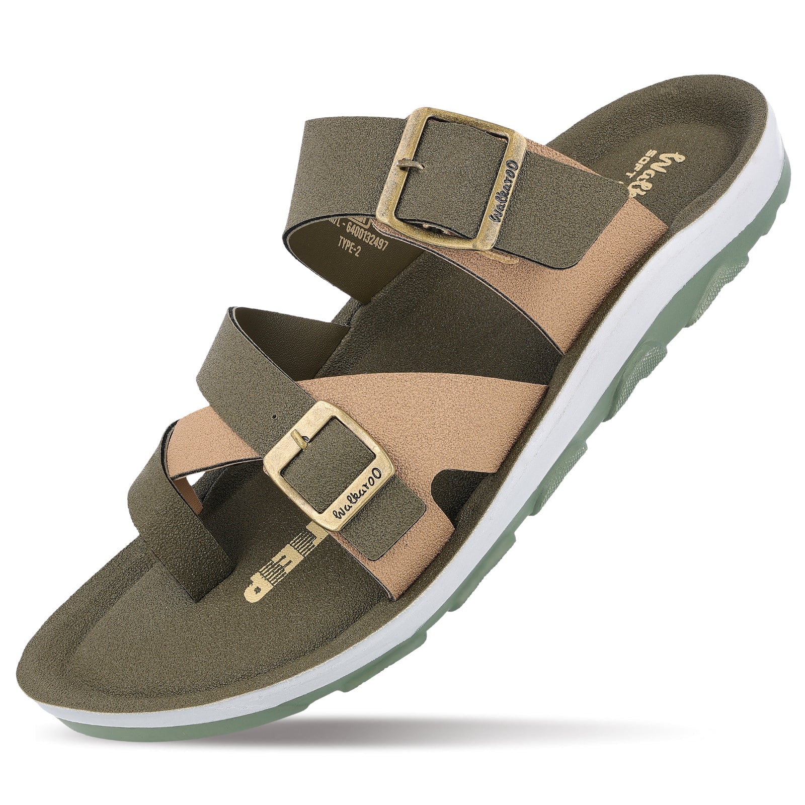 Men's Daily Wear Comfort Sandals - WGP53113 Olive