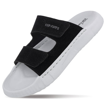 Men's Daily Wear Sandals - WE8821 Light Grey Black