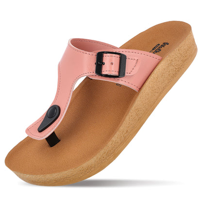Women's Daily Wear Sandals - WE2027 Peach