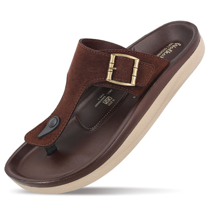 Men's Daily Wear Sandals - WGP53510 Brown