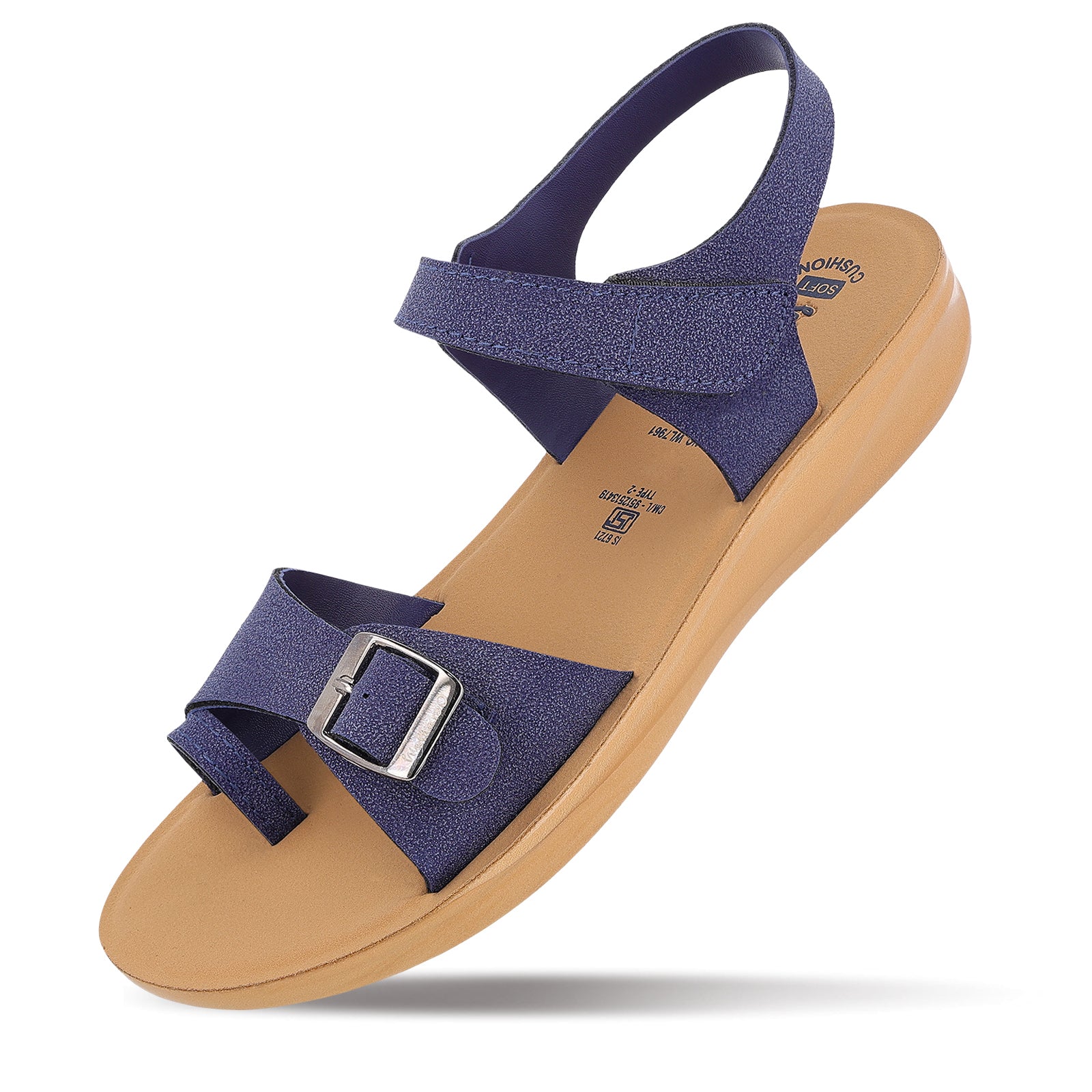 Women's Daily Wear Sandal  - WL7961 Blue Beige