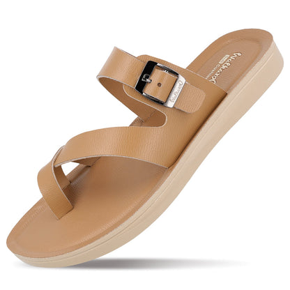 Women's Daily Wear Sandals  - WLR72048 Cream