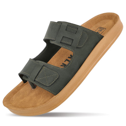 Men's Daily Wear Sandals - WGR53211 Olive
