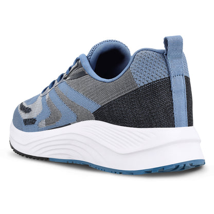 Men's Lace-up Sports Shoe - WS9109 Steel Blue