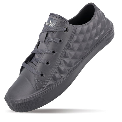 SNEAKEEZ Men's Rain Shoes - WC8791 Dark Grey