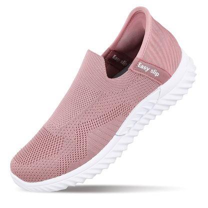 Easy Slip Women's Casual Shoes - WY3381 Peach
