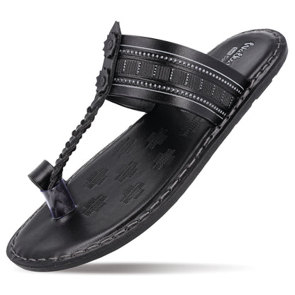 Men's Daily Wear Sandals - WGR53346 Black
