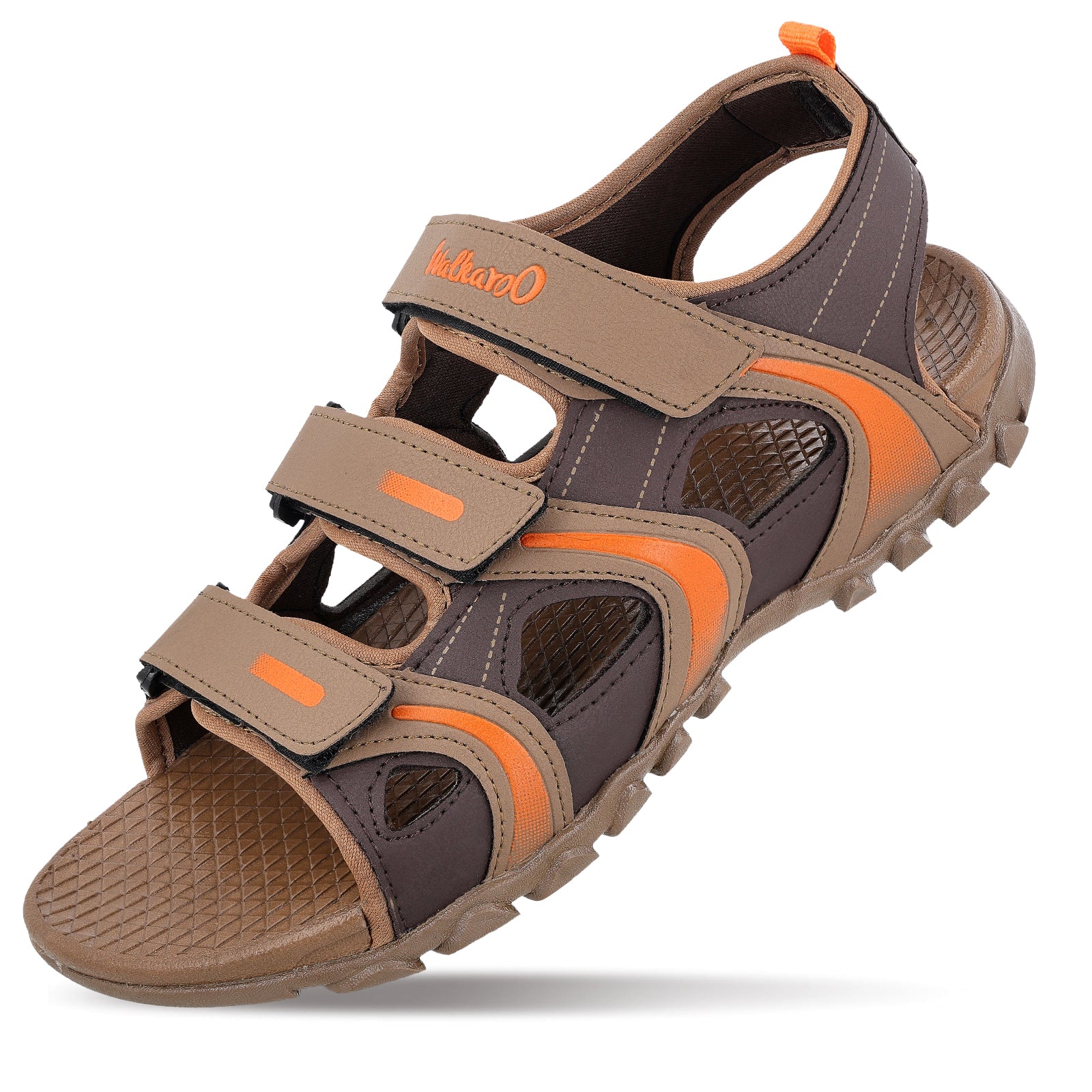 Men's Sports Sandals - WC4484 Brown Orange