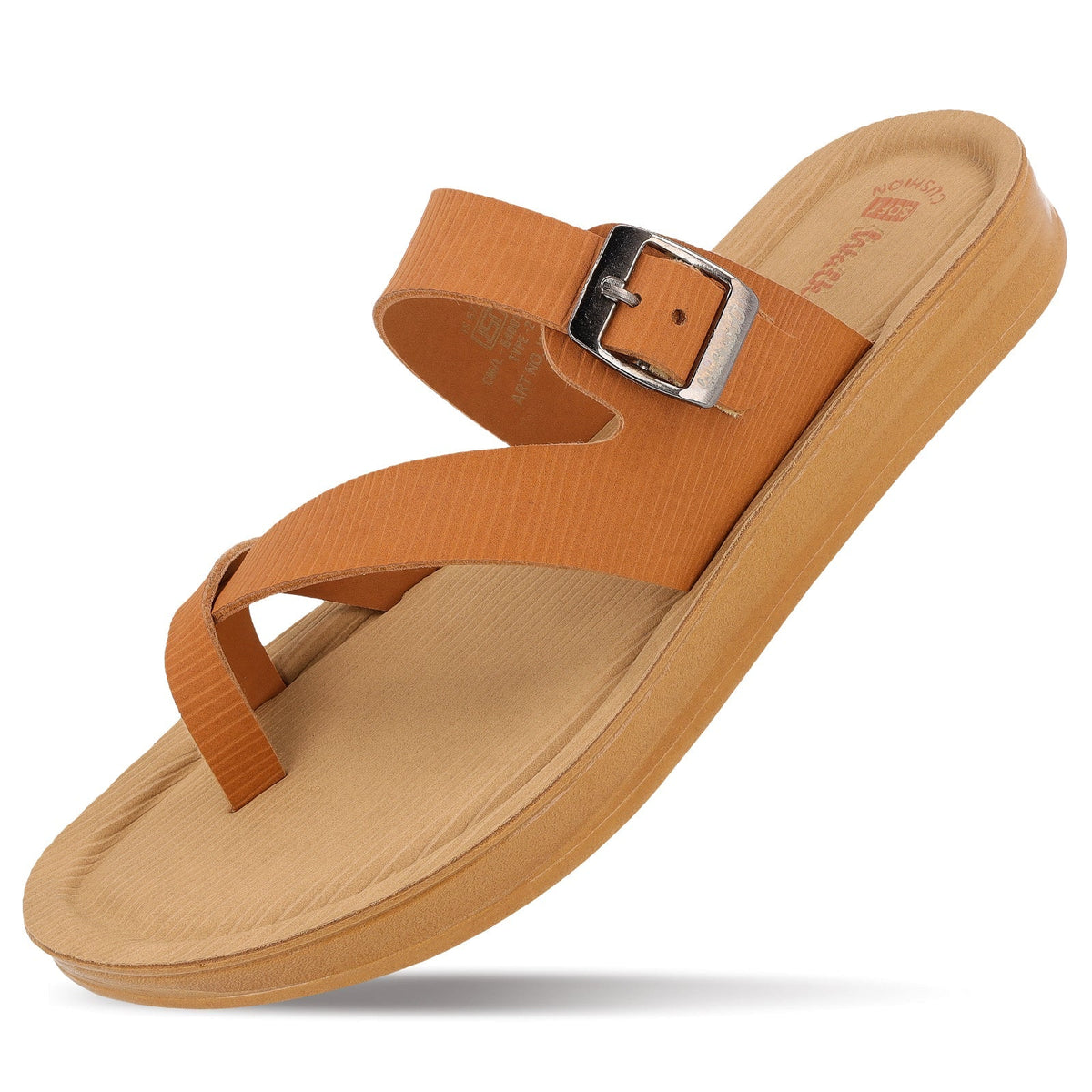 Women's Daily Wear Sandals  - WL7573 Caramel