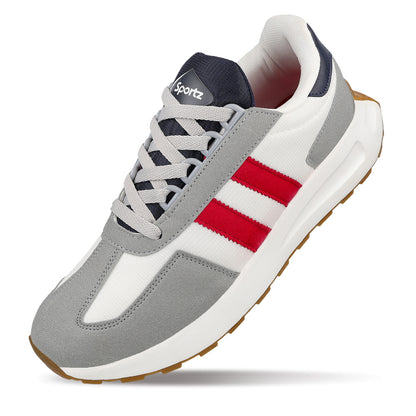 Men's Sports Sneakers - WY3491 White