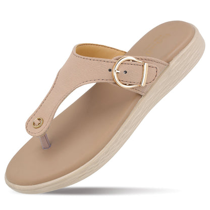 Women's Daily Wear Sandals - WLP71234 French Beige