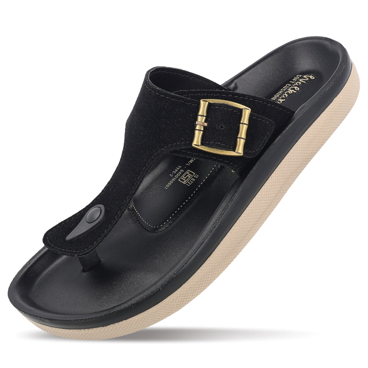 Men's Daily Wear Sandals - WGP53510 Black