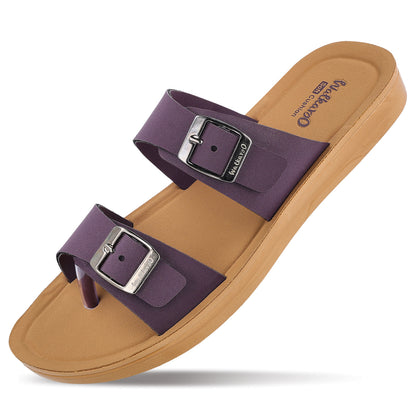 Women's Daily Wear Sandals  - WL7581 Purple Beige