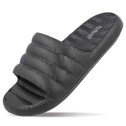 Men's Flip Flop Sliders  - WC8770 Black