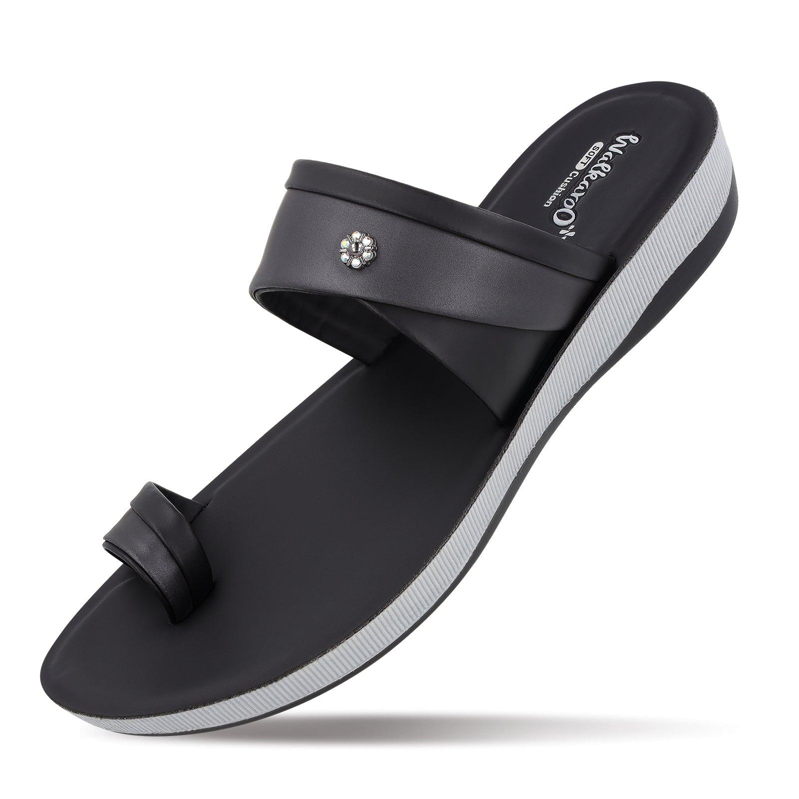 Women's Daily Wear Sandals - WE2358 Black