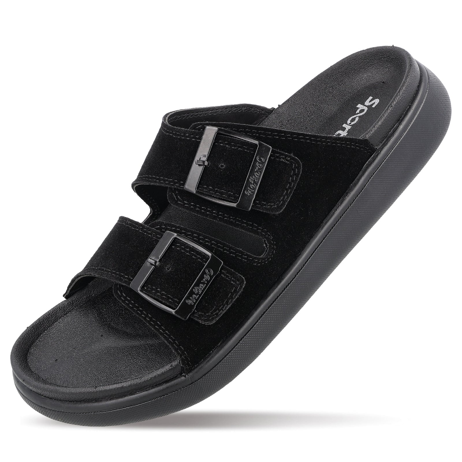 Men's Daily Wear Comfort Sandals - SGE28007 Black