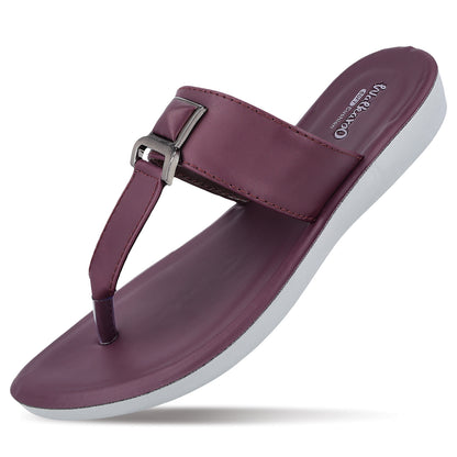 Women's Daily Wear Sandal  - WLR72003 Plum